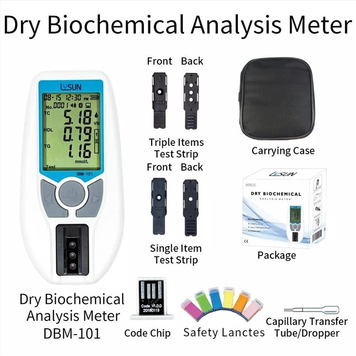 Intelligent Dry Biochemical 6 in 1 Analyzer