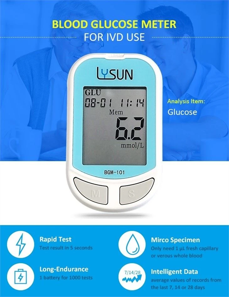Large Screen Blood Glucose Monitoring System