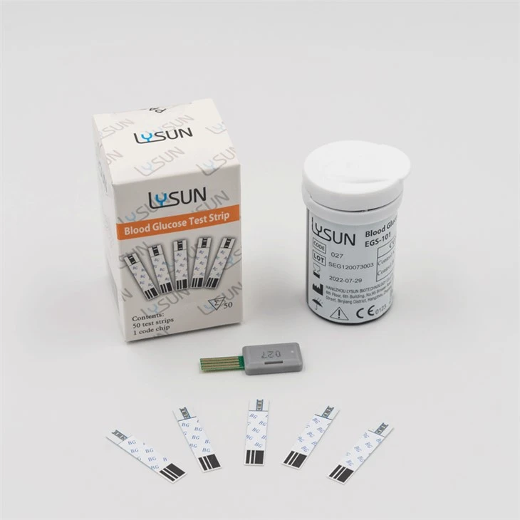 Lysun Glucometre Sugar Check Machine Diabetes Testing Blood Glucose Monitoring Kit
