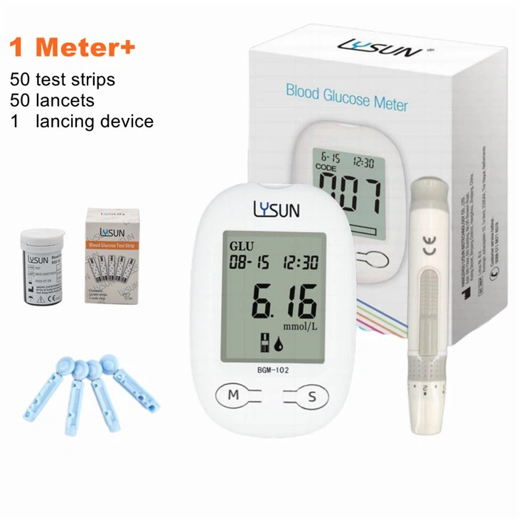 China Manufacture Economic Portable Blood Glucose Meter