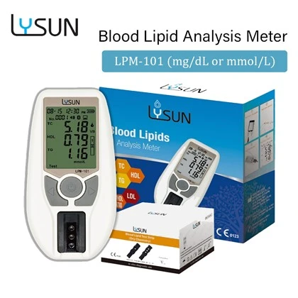 ホット販売 Lysun 血中脂質分析メーター ホームケア臨床検査