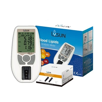 Lysun 4 in 1 POCT 乾化学脂質分析計 TC、TG、HDL、LDL コレステロール検査機用
