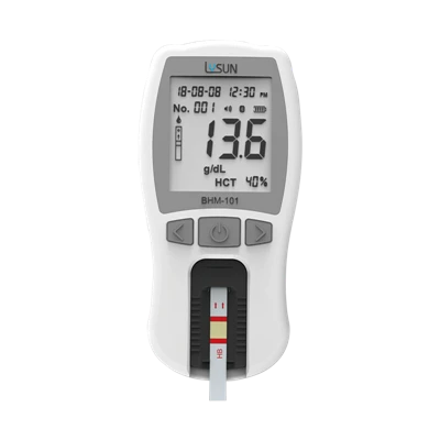 LYSUN プレミアム OEM ヘモグロビン メーター監視システム Bluetooth ヘモグロビン メーター BHM-101